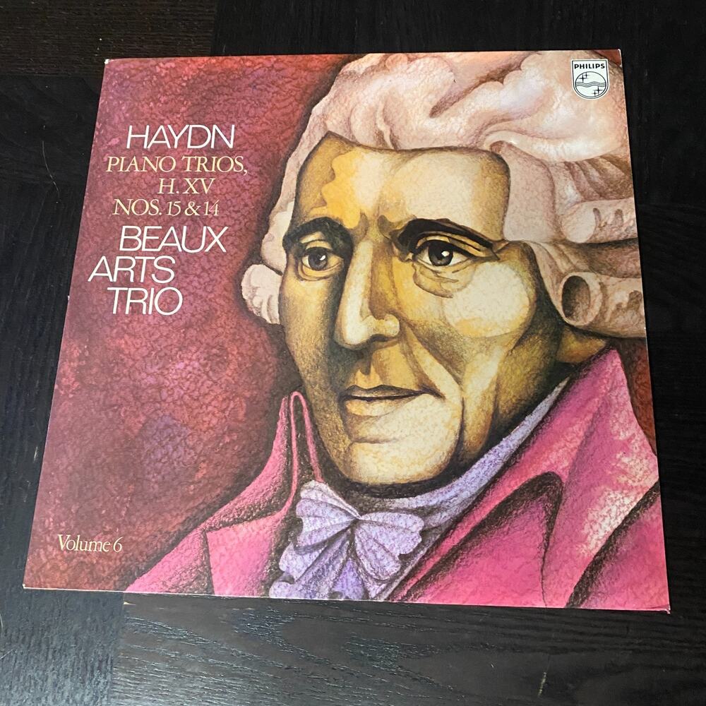 HAYDN Piano Trios #15 & 14 - BEAUX ARTS TRIO - PHILIPS ST LP NM